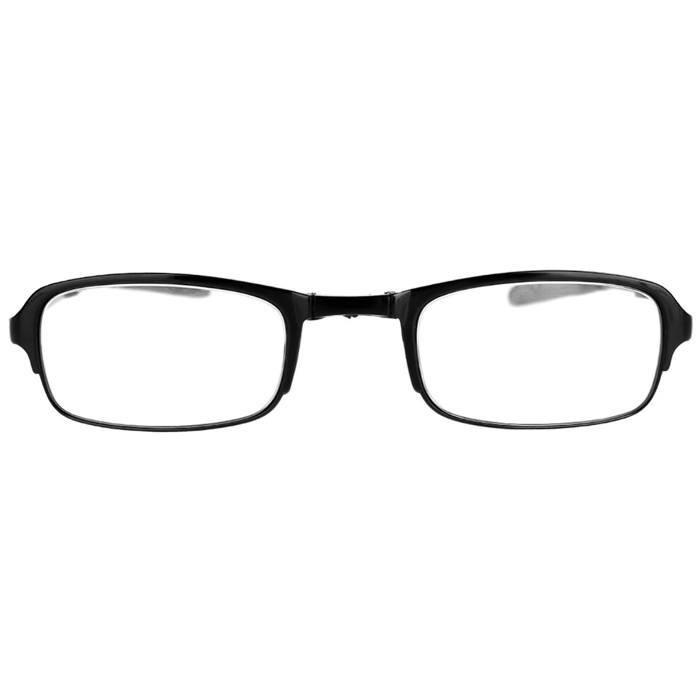Unisex Ultra Thin Foldable Presbyopic Glasses 1.0 Black Compact Lightweight