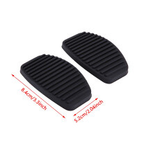 Fiat Pedal Rubber Pad Set Brake Clutch
