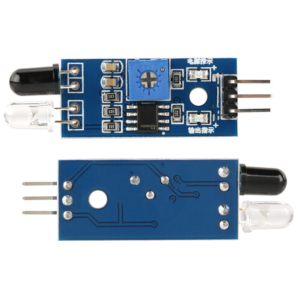 Ir Obstacle Avoidance Sensor Module 5Pcs For Diy Smart Car Robot Australia 3071392757336