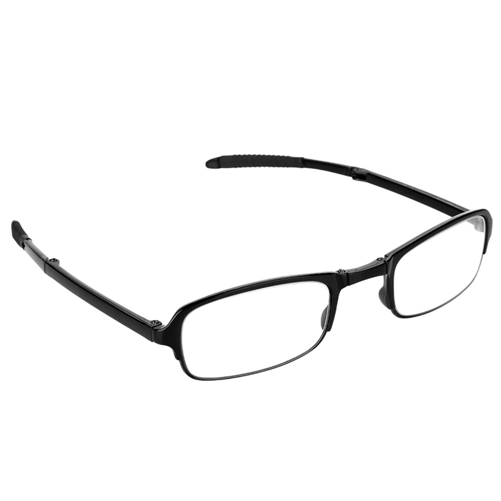 Unisex Ultra Thin Lightweight Foldable Presbyopic Glasses 1.0 Black