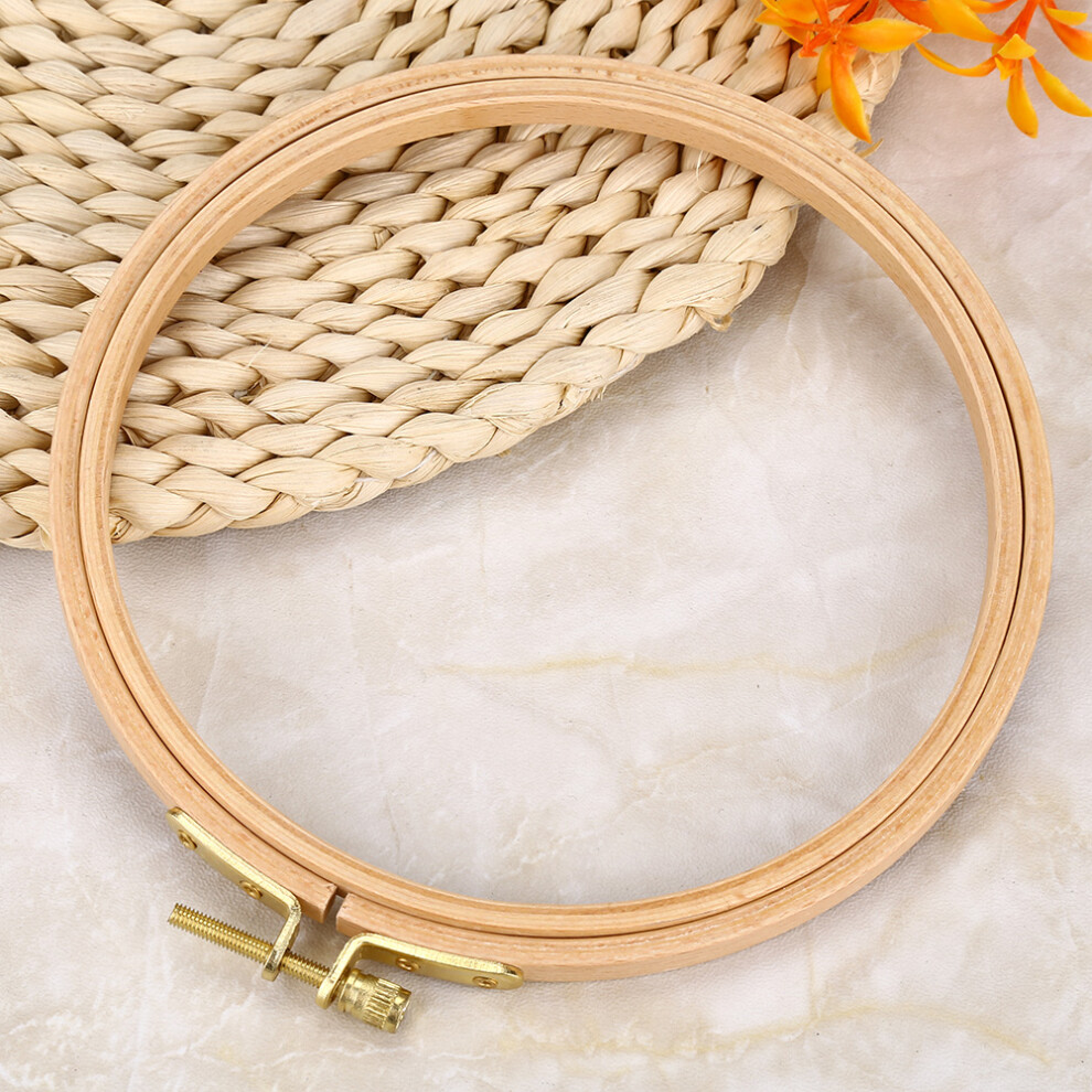 Wooden Embroidery Hoop Frame 15.5Cm For Cross Stitch & Needle Arts 8471392921075