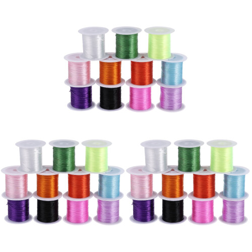 Élastique Pour Perles Couleurs Assorties