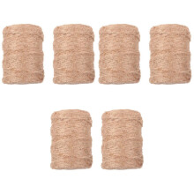 6 Stuks Beige Jute Twine Voor , Cadeaustags En Vintage Stijl