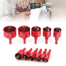 11pcs M42 Bi-Metal Hole Saw Set 16-53mm with Core Drill Bits