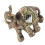 Vibrant Green Elephant Home Decor 5