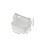 White Desktop Bird Training Stand with Potty Tray for Conures 2