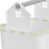 White Desktop Bird Training Stand with Potty Tray for Conures 4