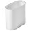 White Thickened Trash Basket for Kitchen Bathroom Use 3
