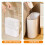 White Thickened Trash Basket for Kitchen Bathroom Use 5