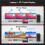 KVM  3 Monitors 2 Computers , 4K@60Hz -Compatible USB C ,4K@120Hz  ,Support 100W PD Charging US 6