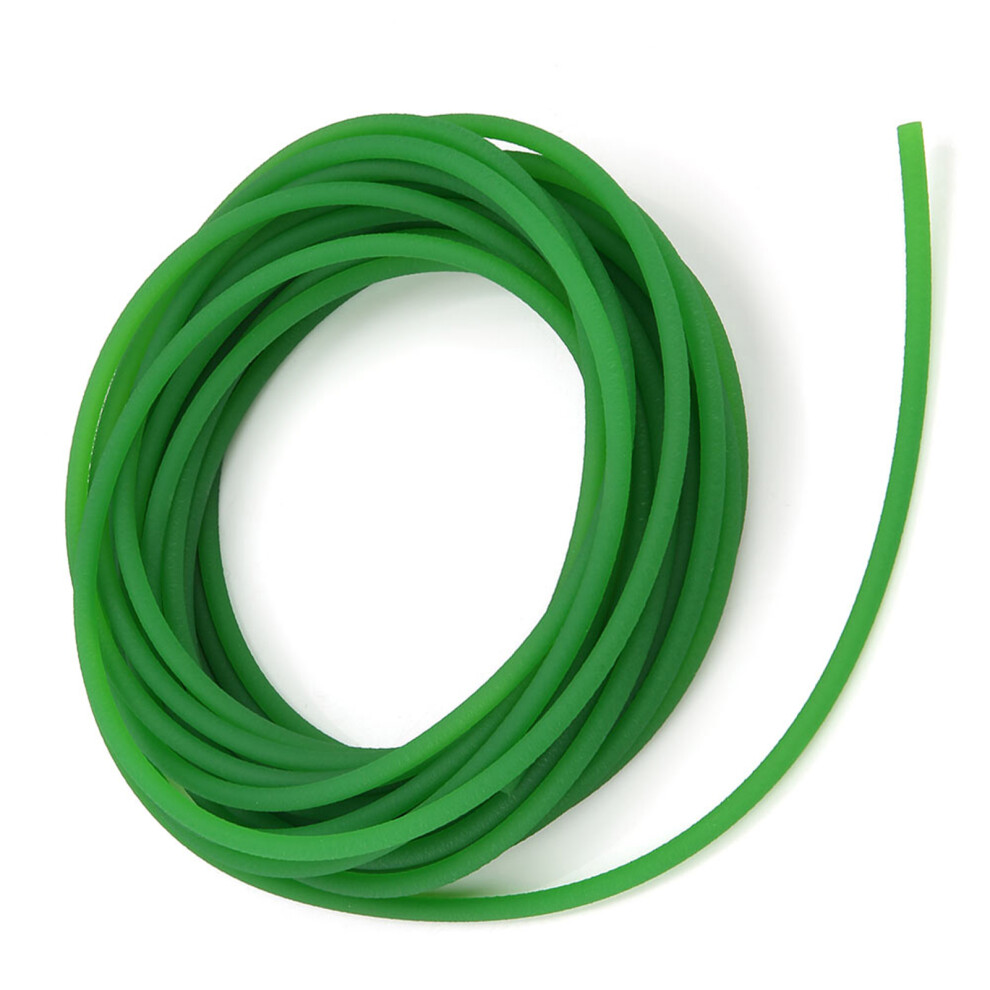 Rough Surface Green Pu Round Belt 5Mm X 10M For Drive & Mechanical Transmission 6941392760155