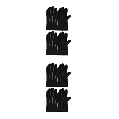 4Pairs Windproof Full Finger Motorcycle Gloves Multi Color Insulated 2