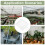 30Pcs Durable Plastic Root Vent Stakes for Garden Plant Soil Aeration 4