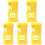 5Pcs Mini Yellow Bubble Level Tool High Precision Measuring Instrument 2