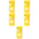 5Pcs Mini Yellow Bubble Level Tool High Precision Measuring Instrument 6