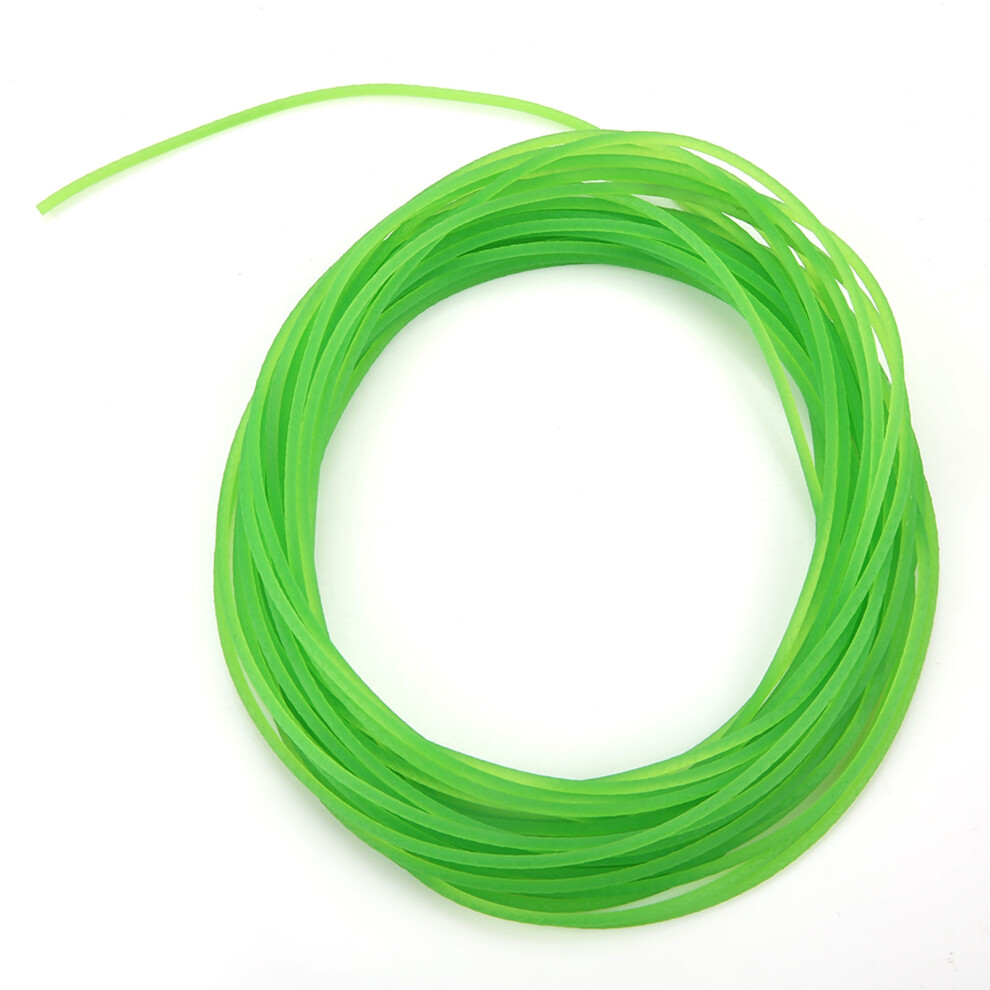 Green Rough Surface Pu Round Belt 2Mm X 10M For Drive Transmission 6941392760179