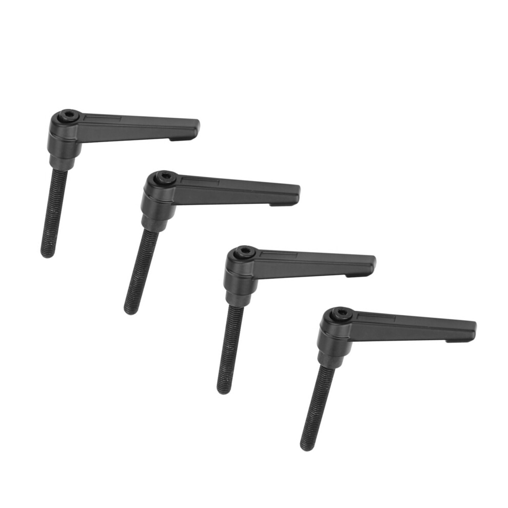 4x Zinc Alloy Fixing Handles M8 60mm