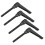 Industrial Metal Machine Knobs 4 Pack 50mm M8 Male Thread Adjustable Handle 13