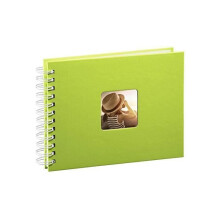Fotoalbum - HAMA - Fine Art 24x17 - 50 pagina's - Fine Art papier - Kiwi kleur