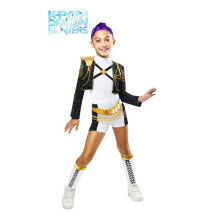 Rubies Official Netflix K-Pop Demon Hunters Deluxe Rumi Golden Child Costume, Kids Fancy Dress, Size Age 7-8 Years