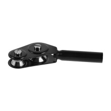 Premium Stainless Steel Fishing Rod Roller Tips Black Durable