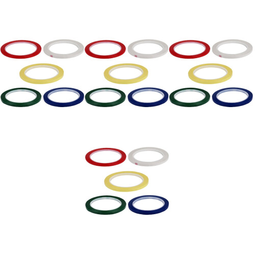 Colored Violin Tape Fretboard Stickers Beginner Practice Helper