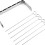 Barbecue Portable Argent Acier Inoxydable Résistant Camping 5