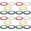 Colored Violin Tape Fretboard Stickers Beginner Practice Helper 4