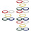 Colored Violin Tape Fretboard Stickers Beginner Practice Helper 5