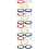 Colored Violin Tape Fretboard Stickers Beginner Practice Helper 7