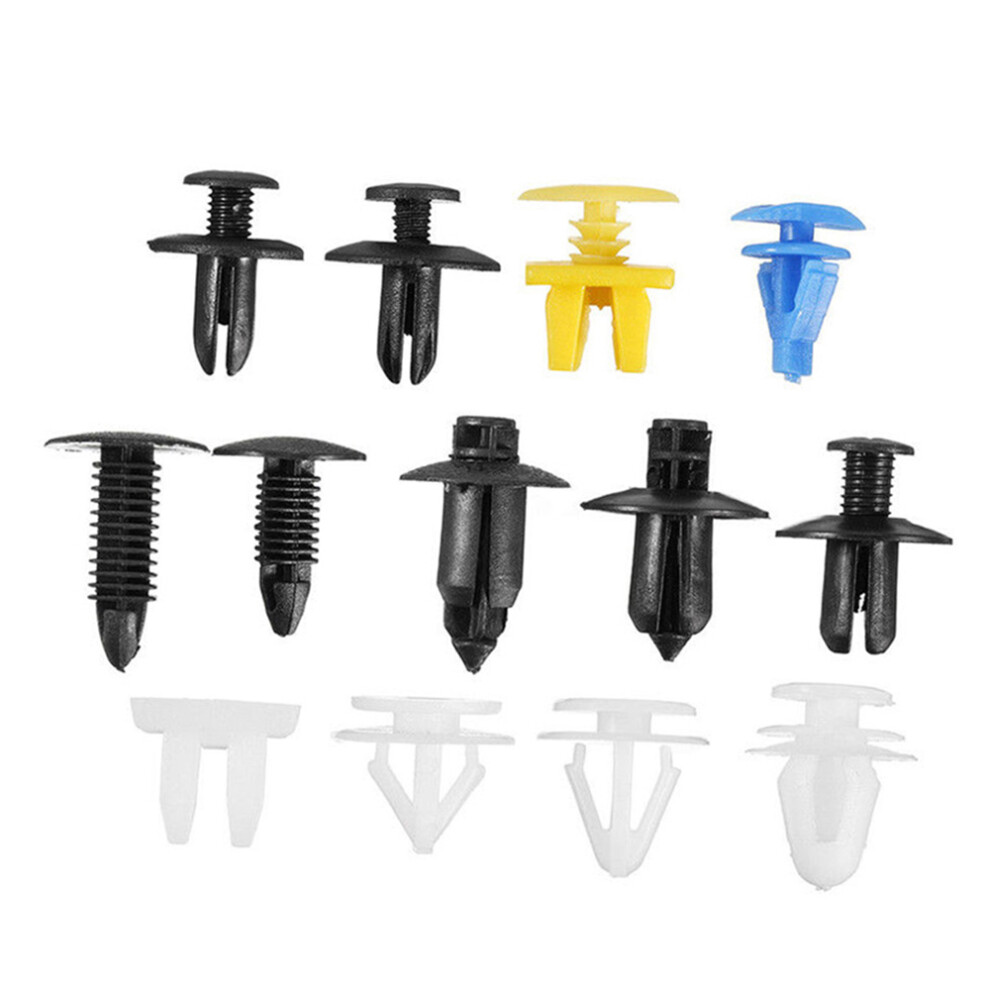 Car Moulding Clips & Rivet Fasteners Pack - Durable Plastic Push Pin Assortment 7901392921634