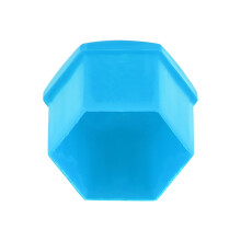 20Pcs 17mm Wheel Hub Covers Lug Nut Bolt Caps Universal Blue and Colorful