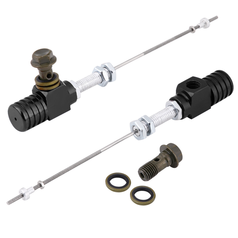 M10x1.25mm Hydraulic Clutch Master Cylinder Brake Pump For Motorcycle Atv Black 8771392763447