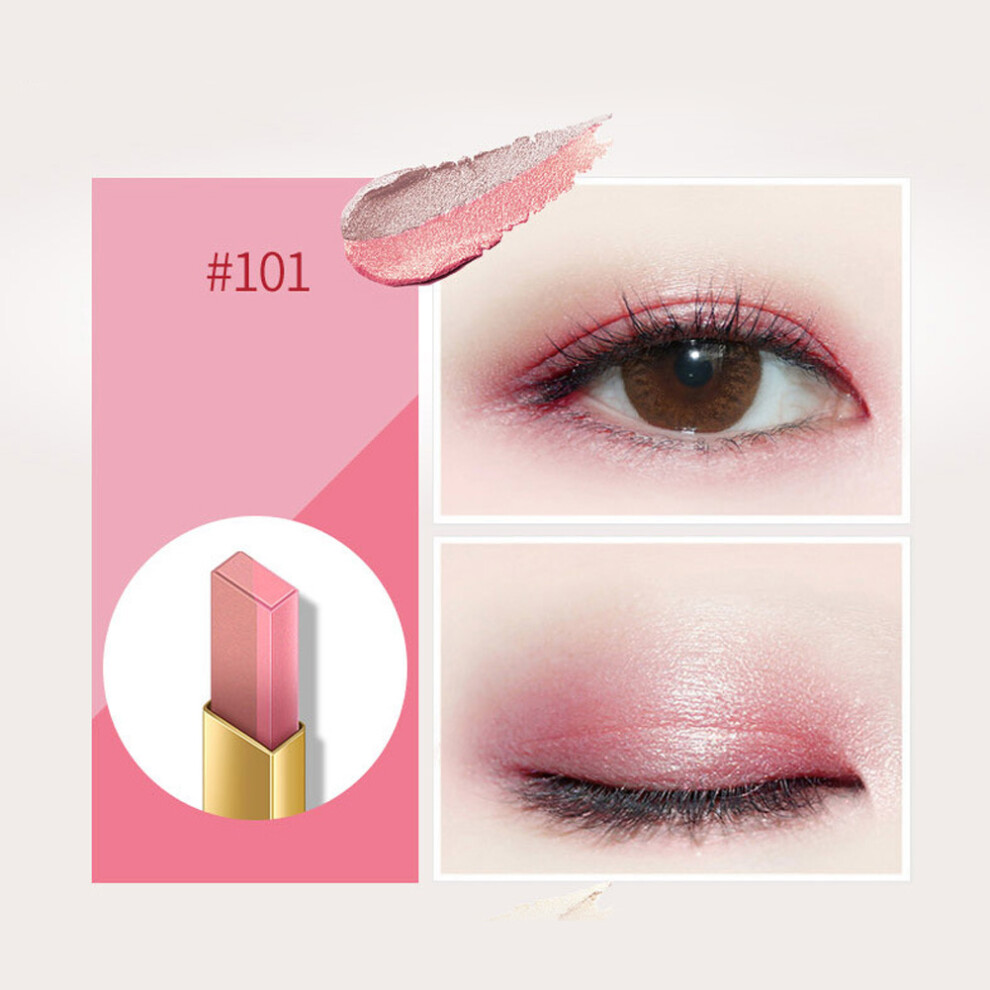 BIOAQUA Eyeshadow Stick Powder Matte Glitter 4 Colors Waterproof Long-Lasting