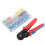 Wire Crimping Pliers Kit with 800 Terminals, 0.25-10mm², Multicolor 6