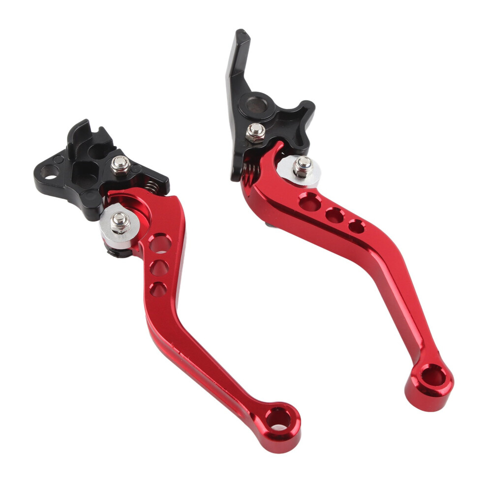 Aluminium Cnc Motorcycle Clutch Drum Lever Pair Red 7293282972810