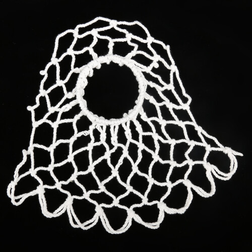 6Pcs White Cotton Billiard Pool Snooker Table Mesh Nets, 12x7cm 2