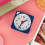 Mini Travel Alarm Clock Quartz LED Light with Snooze Function, Blue 11