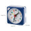 Mini Travel Alarm Clock Quartz LED Light with Snooze Function, Blue 3