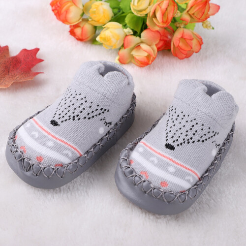 Soft Cotton Baby Non-Slip Socks (11cm) 2