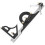 300MM Stainless Steel Multi-Function Combination Square Angle Ruler Black 3