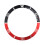 Aluminum Watch Bezel Insert Ring Black Red Replacement 37.5mm 2