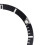 Aluminum Watch Bezel Insert Ring Black Red Replacement 37.5mm 6