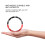 Aluminum Watch Bezel Insert Ring Black Red Replacement 37.5mm 3