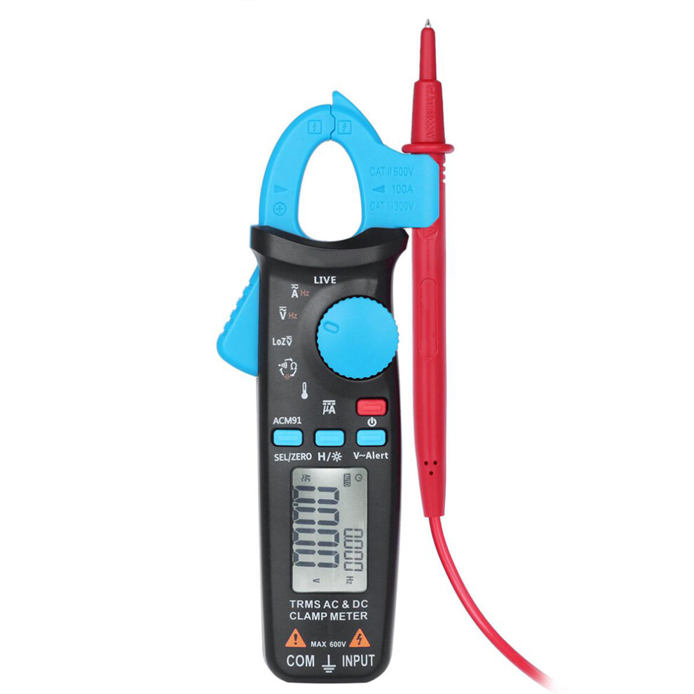 6000 Count Digital Clamp Multimeter Tester