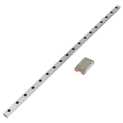 Miniature Linear Rail Guide MGN12H 450mm, 12mm Width, Light & Precise 2