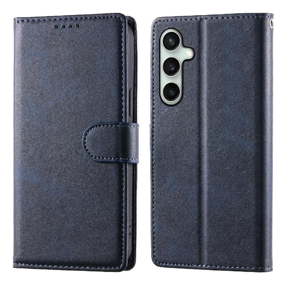 () Flip Case For Samsung Galaxy S24 Fe Wallet Card Slots Leather Case 764563250004