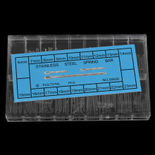 Tungsten Steel Watch Band Fixing Kit 360pcs Spring Bar Repair Tool for Watches