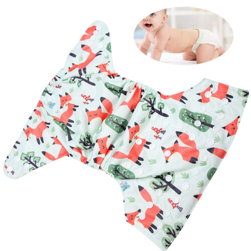 Reusable Infant Swim Diaper Washable Pocket Cloth Adjustable Hook Loop BL002