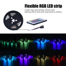 DC 5V USB RGB LED Strip 3m 90 LEDs Flexible Tape Light
